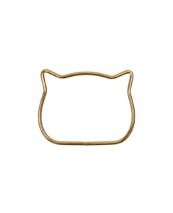 Alça de metal gatinho Círculo
