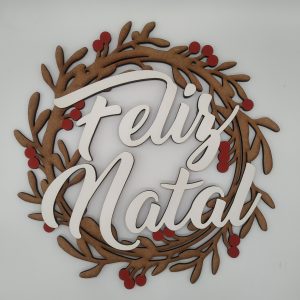 Coroa Feliz Natal