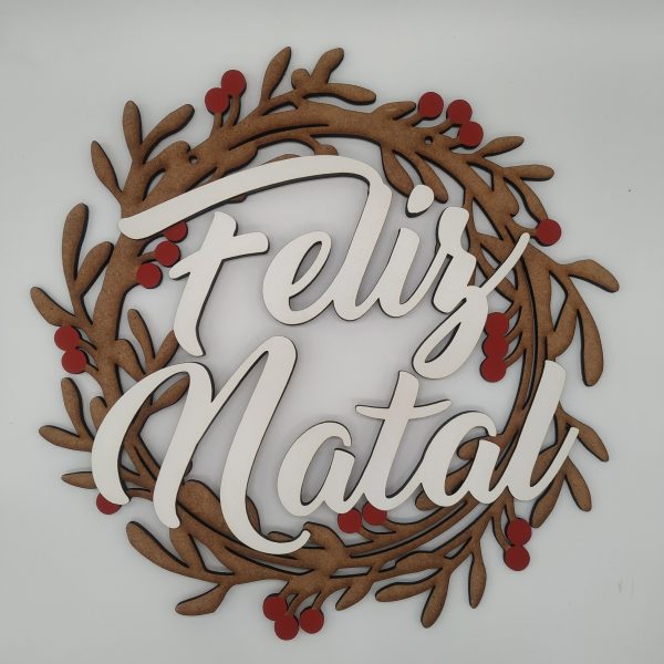 Coroa Feliz Natal