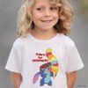 T-shirt Stitch "Adoro ser criança"