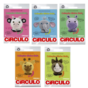 Kit Amigurumi Bicho Bola CIRCULO