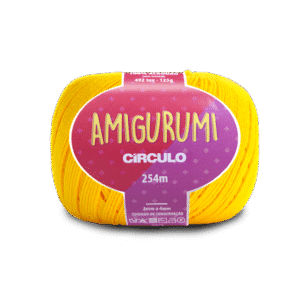 Círculo – Amigurumi Algodão Mercerizado 254m - 1289 CANÁRIO