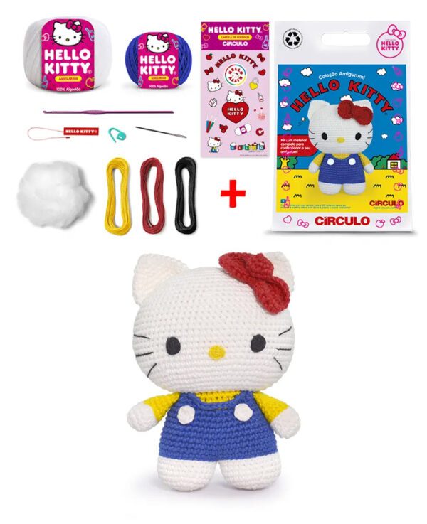 Kit Amigurumi HELLO KITTY Circulo - Image 2