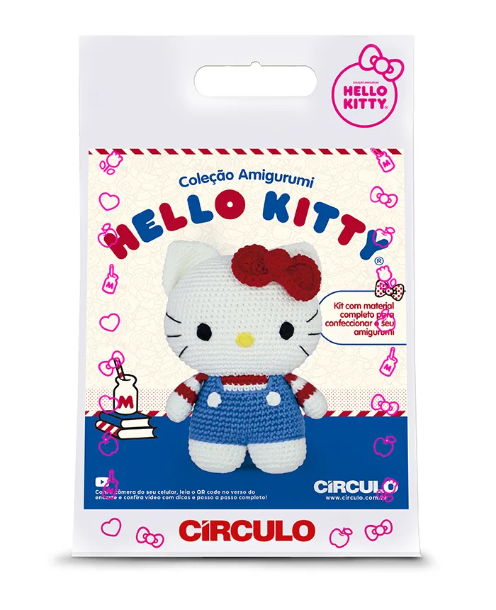 Kit Amigurumi HELLO KITTY Circulo