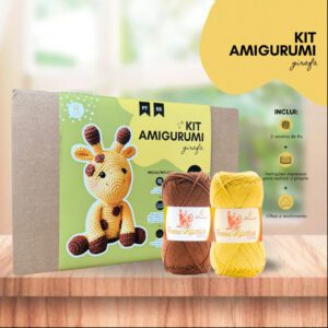 Kit Amigurumi GIRAFA Limol