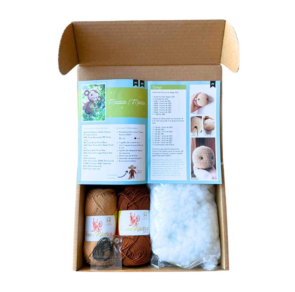 Kit Amigurumi MACACO Limol - Image 2