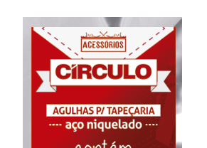 Agulha de tapeçaria CIRCULO - várias medidas