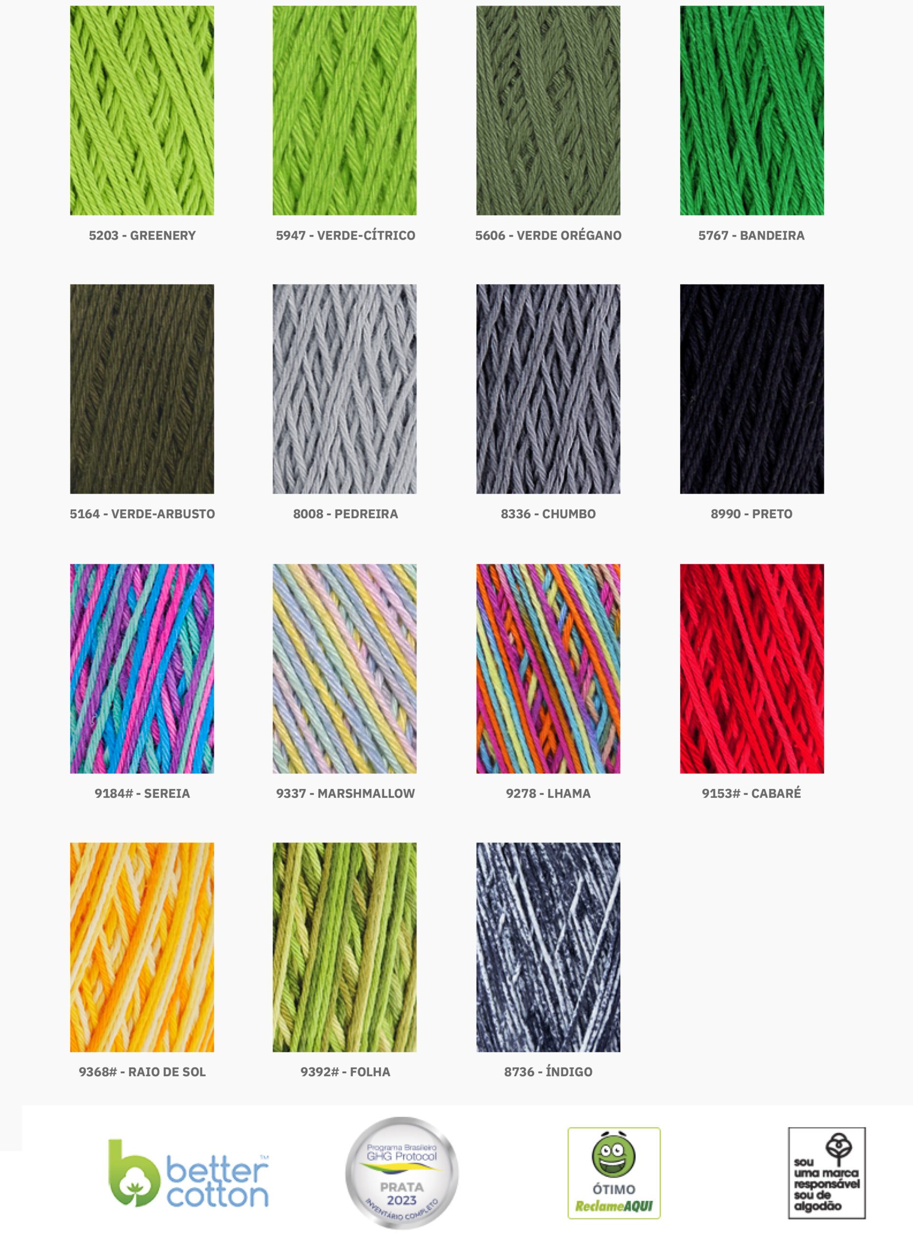 Charme CIRCULO 100% algodão mecerizado - Image 5