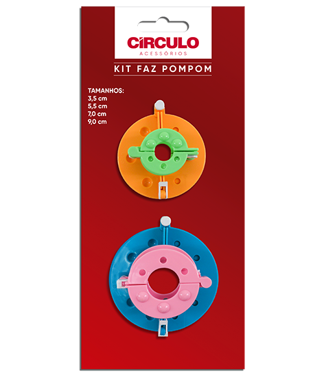 Kit faz POMPOM CIRCULO