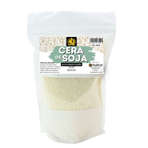 Cera de Soja para Velas, APF (Moldes), 800g
