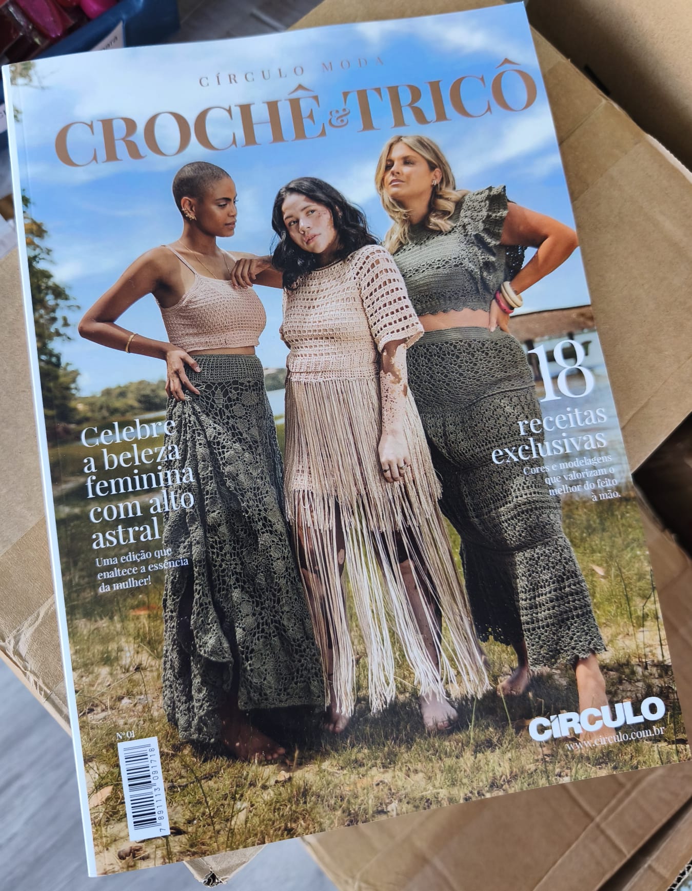 CIRCULO Revista Crochê & Tricô Nº1