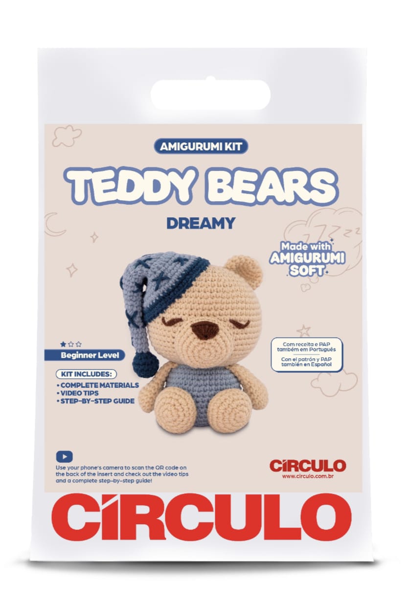CIRCULO Kit Amigurumi URSINHOS - Image 3