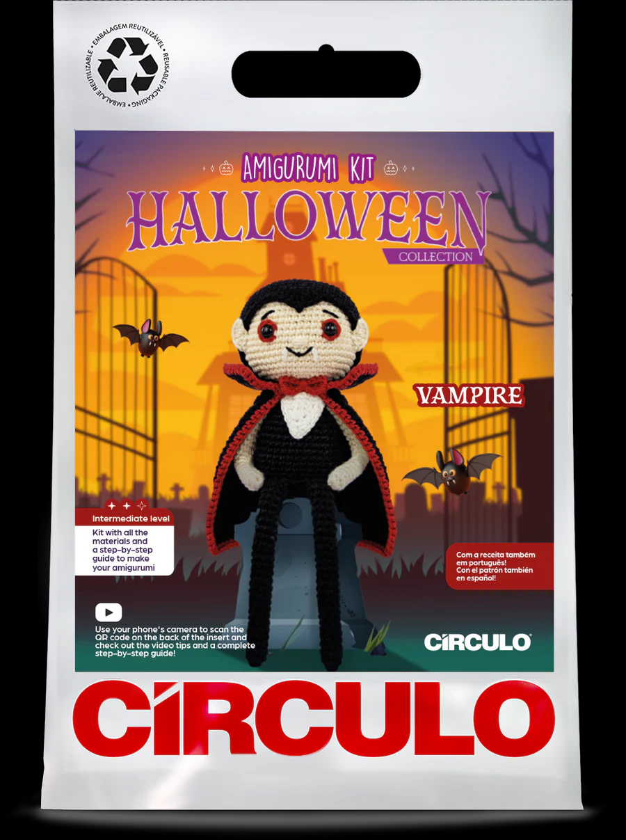 Kit Amigurumi Halloween Círculo - Image 2