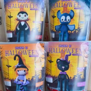 Kit Amigurumi Halloween Círculo