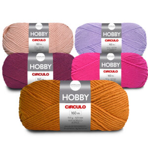 Fio Hobby Círculo para crochê e Tricot