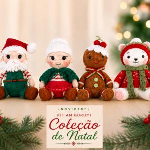 Kit de Amigurumi de Natal Círculo