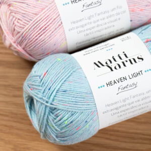 Fio Heaven Light Fantasy Matti Yarns 100% algodão